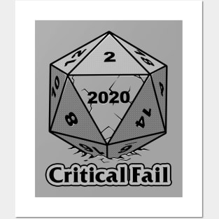 D2020 Critical Fail Posters and Art